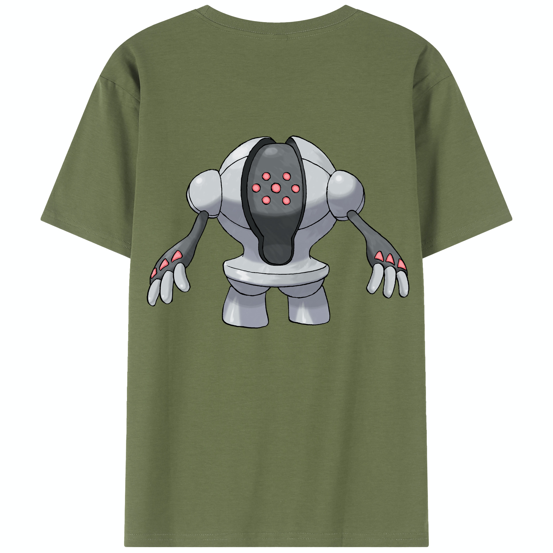 （画像用） ポケットモンスター Pokémon 綿100％半袖Tシャツ（背面プリント）